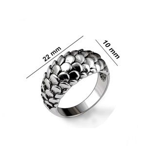 Anthropologie Solid Sterling Silver Mermaid Animal Nature Theme Band Ring